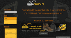 Desktop Screenshot of denison.cz