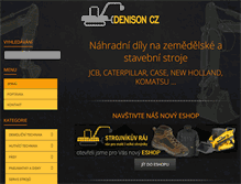 Tablet Screenshot of denison.cz